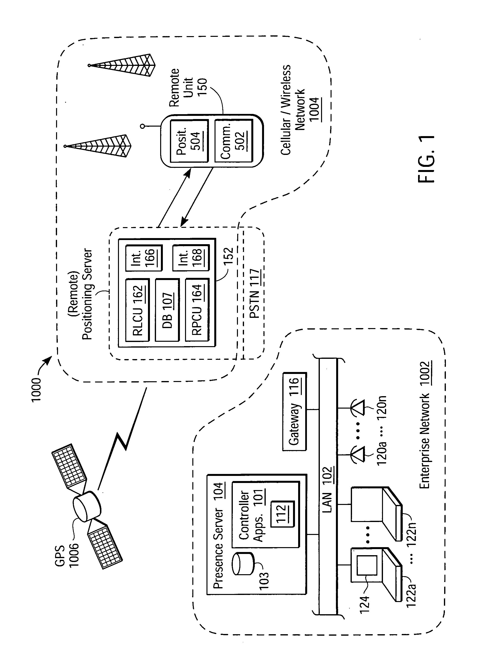 System and method for centrally-hosted presence reporting