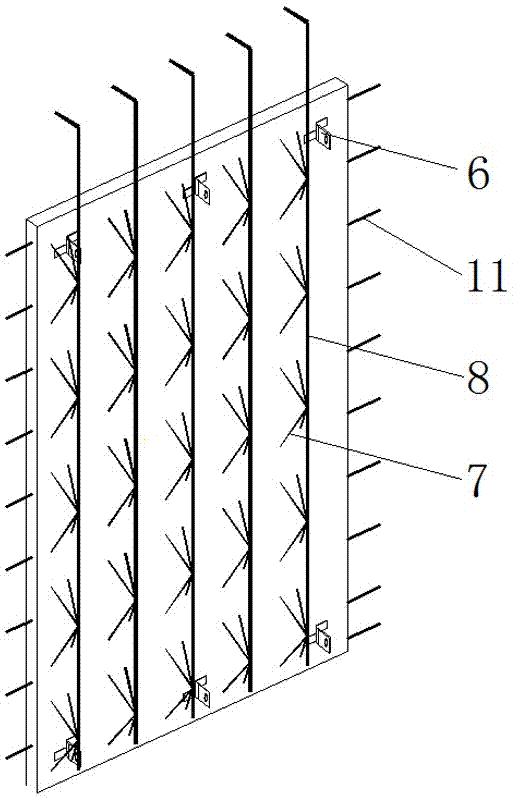Prefabricated laminated slab double-splicing type laminated shear wall and construction method thereof