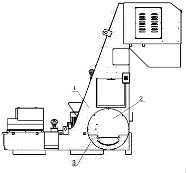 A recoil drum chip conveyor sealing device