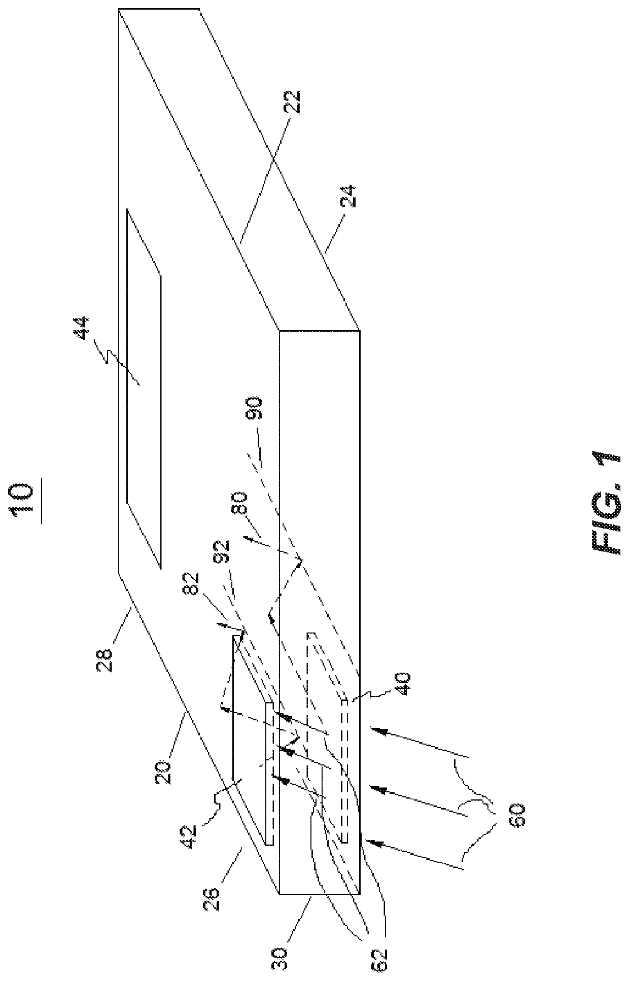 Multi-channel waveguide with reduced crosstalk
