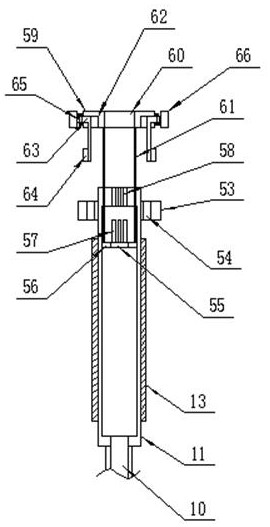 A spraying device for anti-blocking building thermal insulation coating and its application method