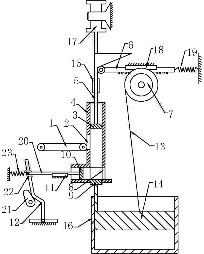 Extruding device for producing organic fertilizers