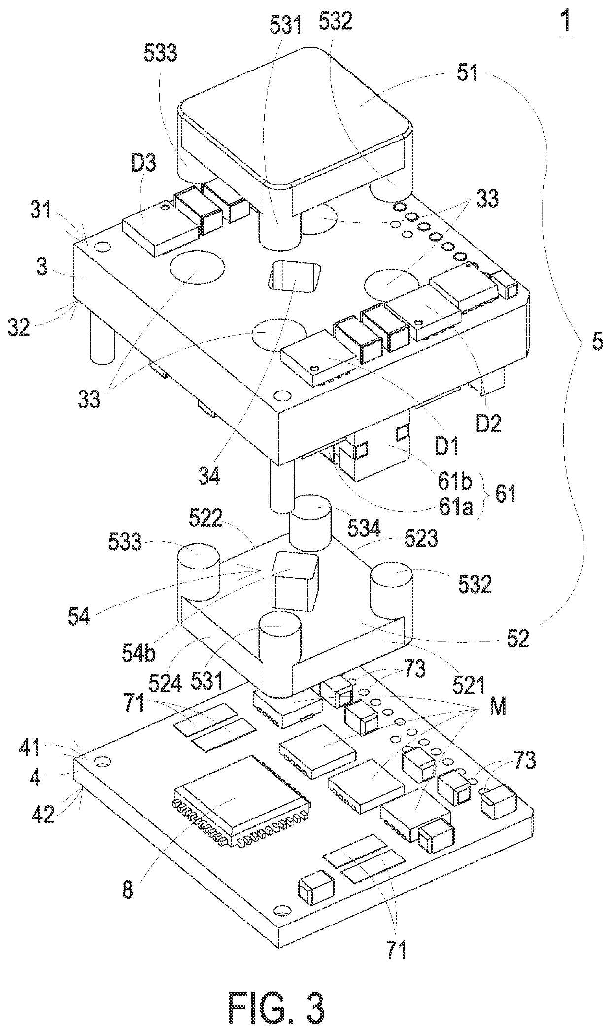 Magnetic assembly and power module with same