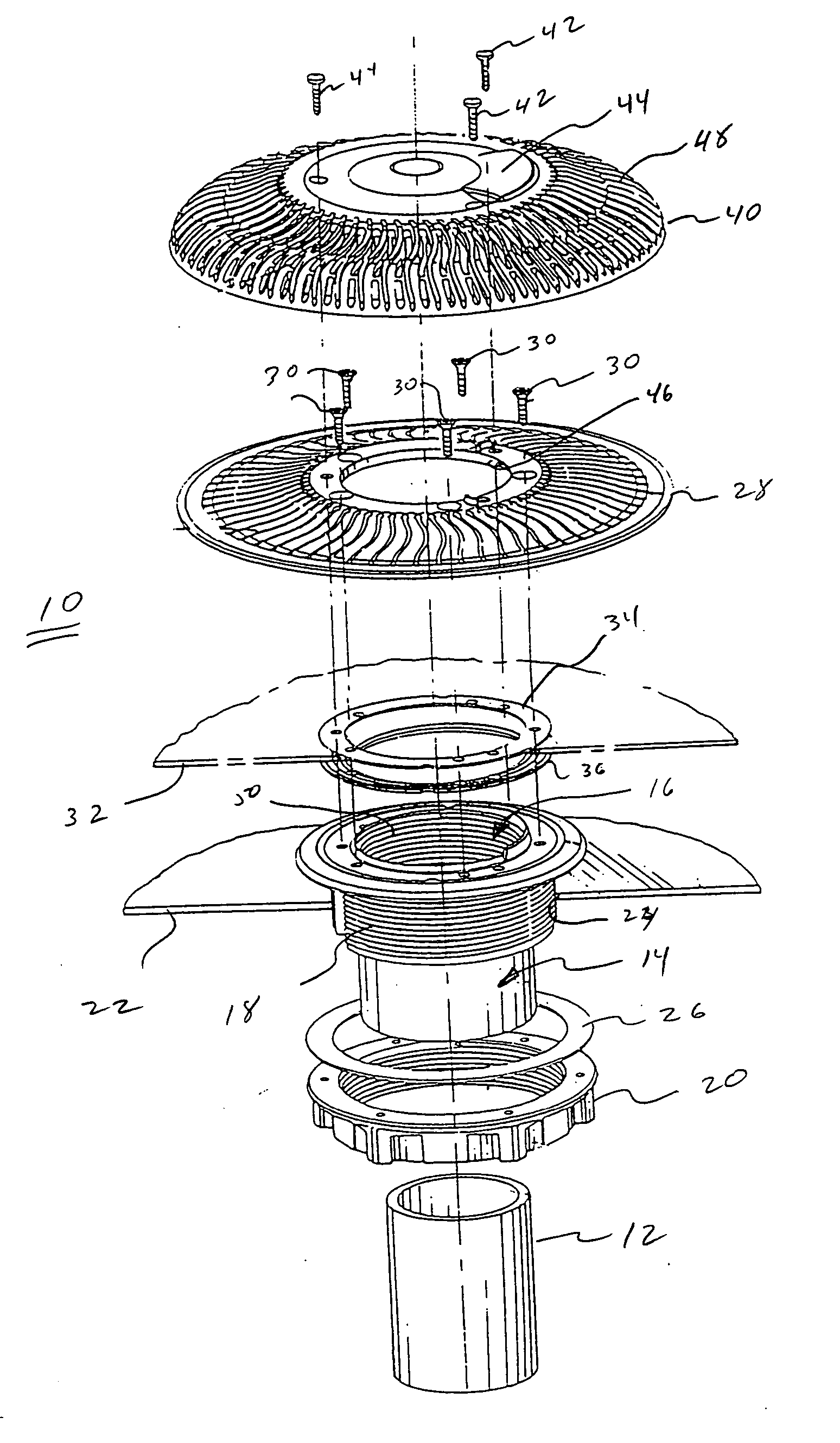 Anti-entrapment drain