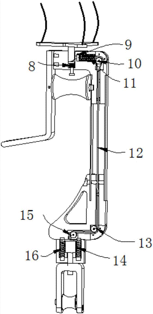 Guide pulley dedicated to unmanned aerial vehicle