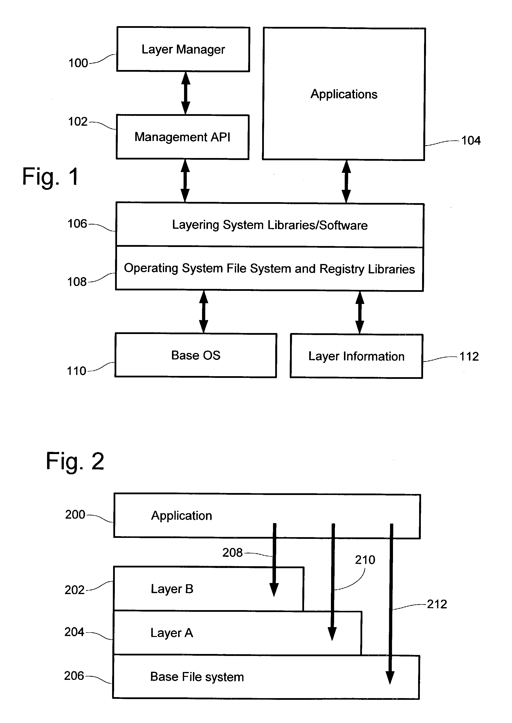 Systems and methods for the creation of software packages using layered systems