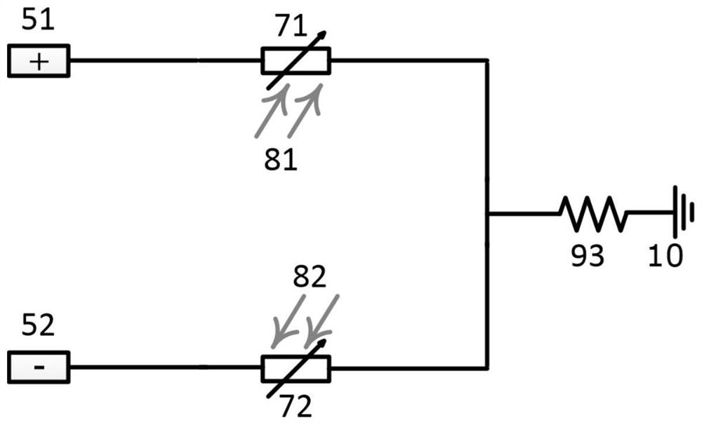 Photoelectric high-power microwave amplification method based on wide-band-gap semiconductor device