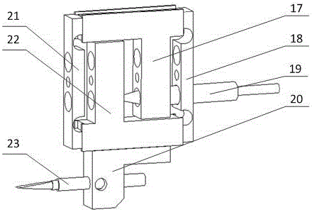 Steering bearing shaft washer channel parameter measuring instrument and measuring method
