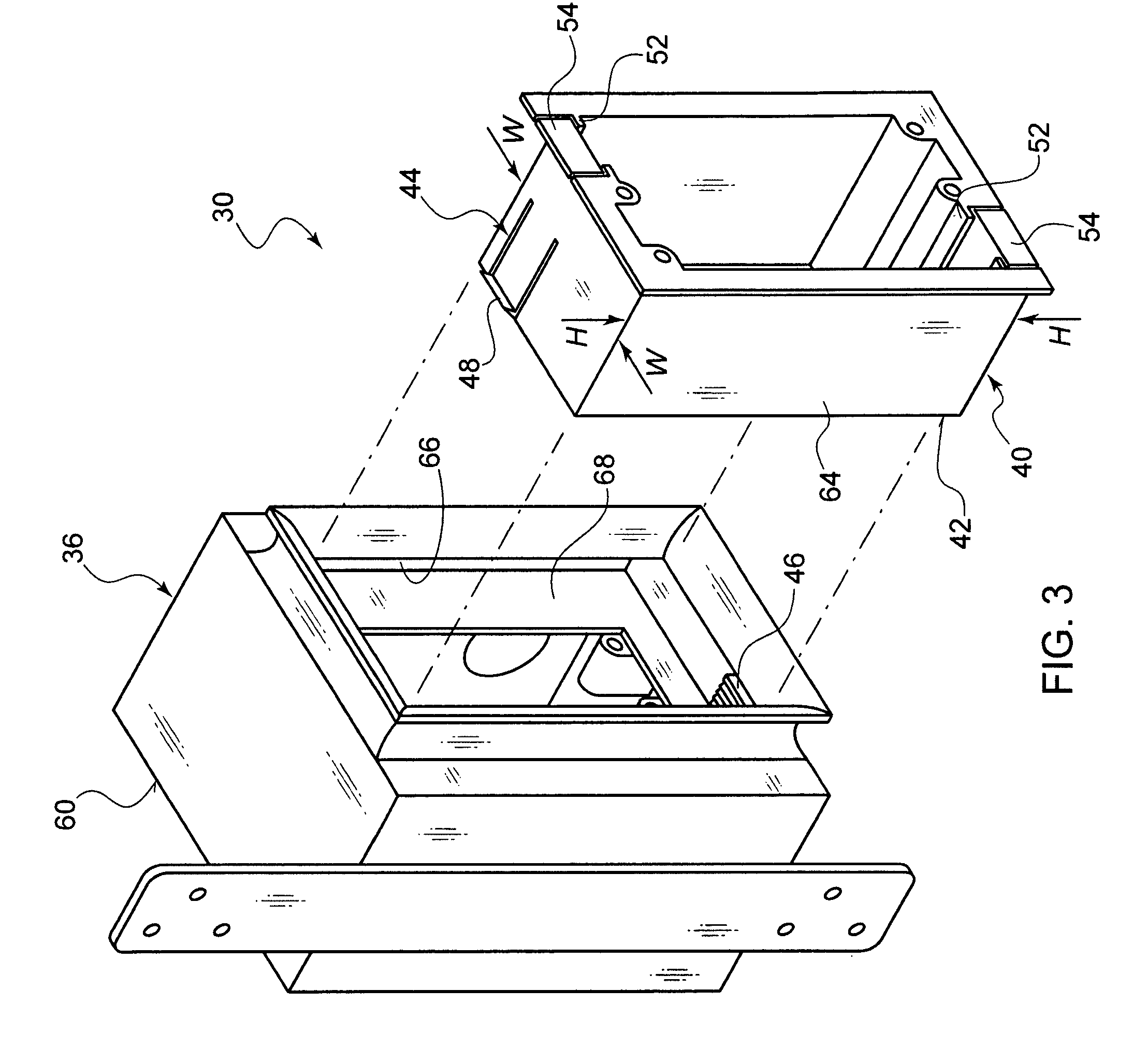 Electrical fixture for facilitating the location of a corresponding opening in a construction panel