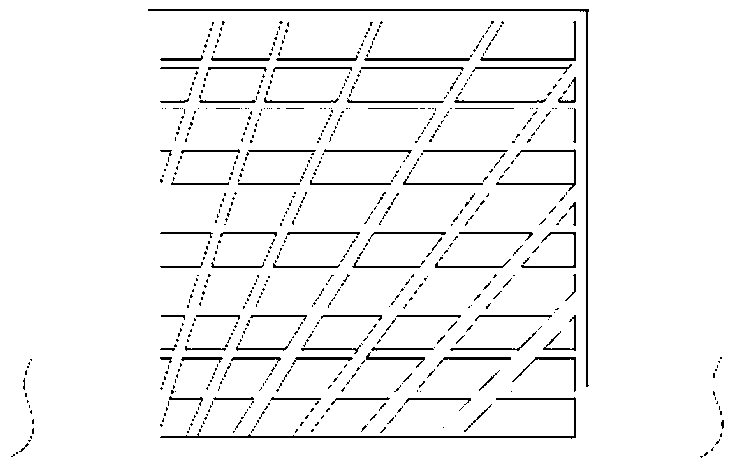Continuous type welding-free lead storage battery pole plate and manufacturing method thereof