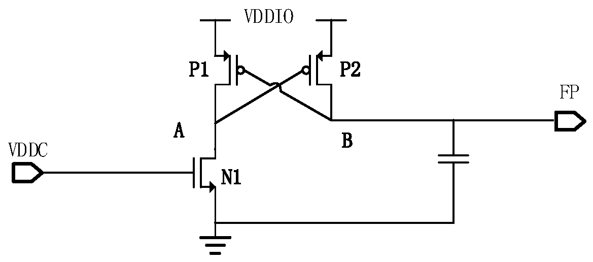 Power supply power-on module