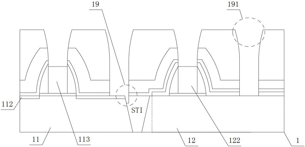 Simultaneous Etching Process of Dual Structure Contact Holes