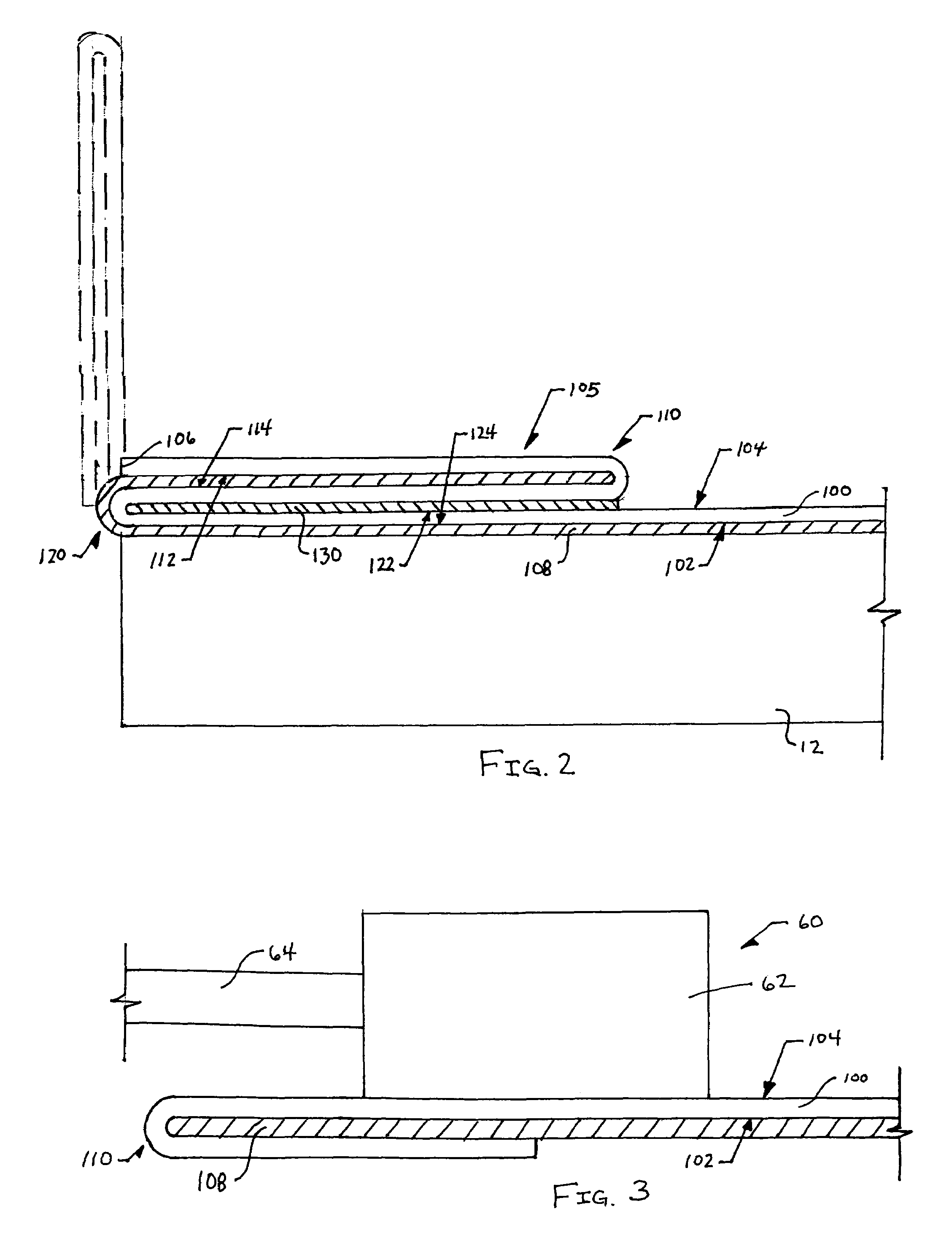 Backing sheet, and system and method of fabrication thereof