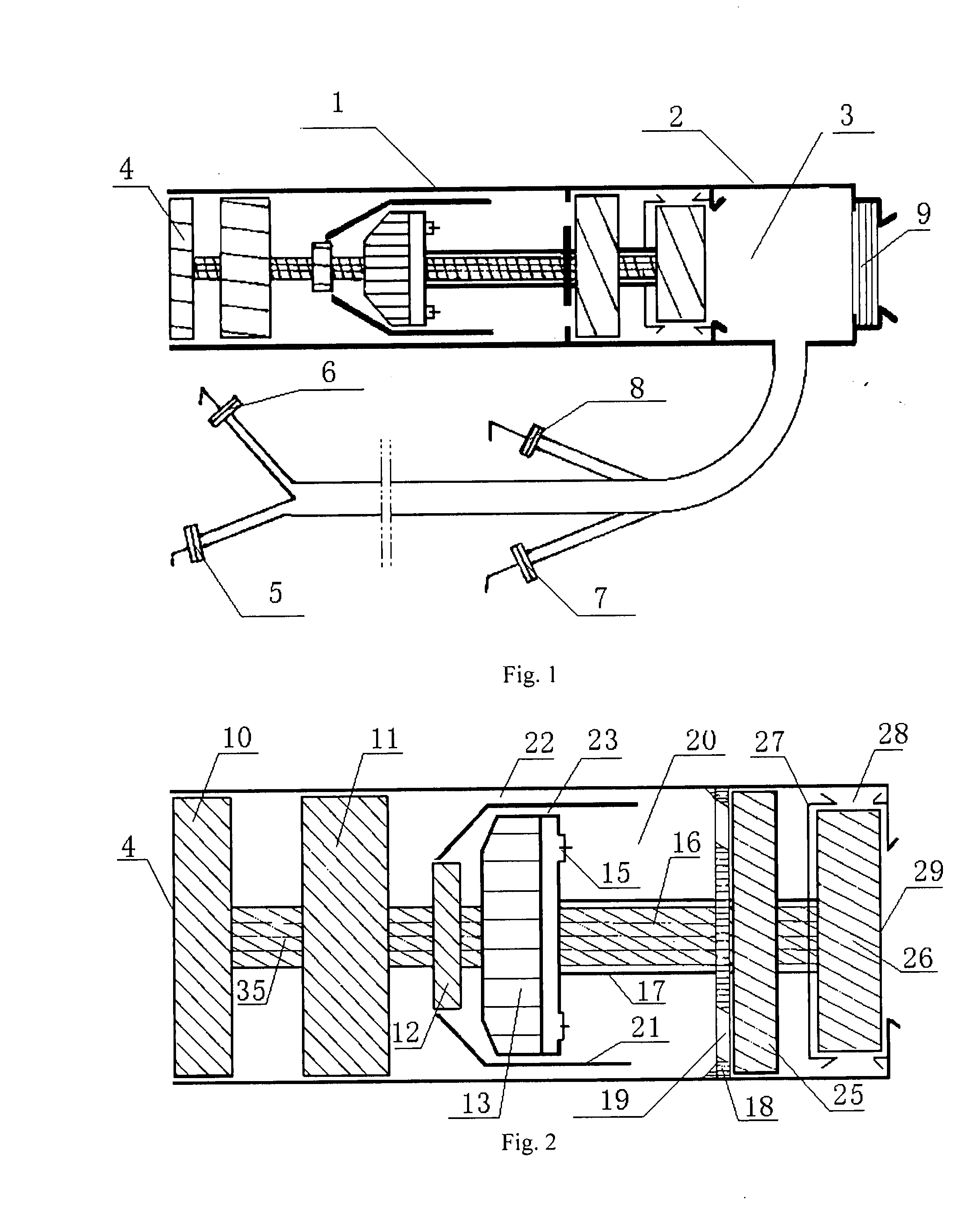 Air Compression Type Engine For Aviation