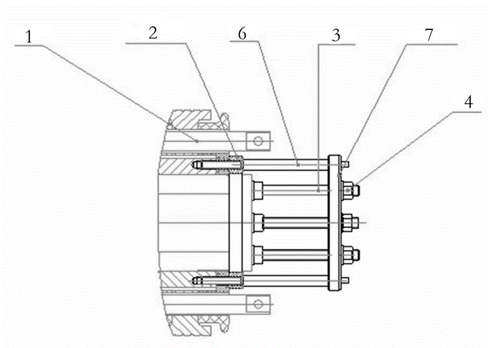 Device for changing slip ring of motor