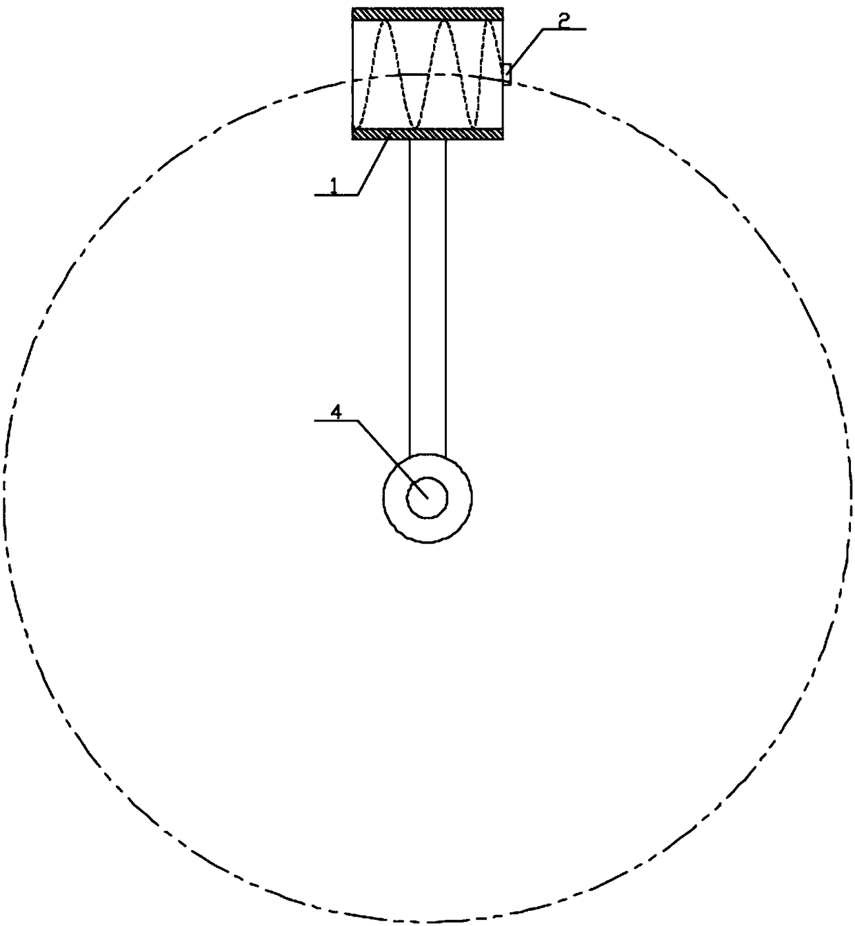 Continuous moving medium impurity or foreign matter separating device control method