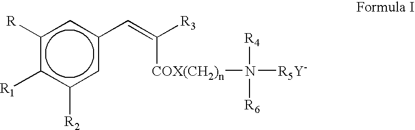 Photostable cationic organic sunscreen compounds and compositions obtained therefrom