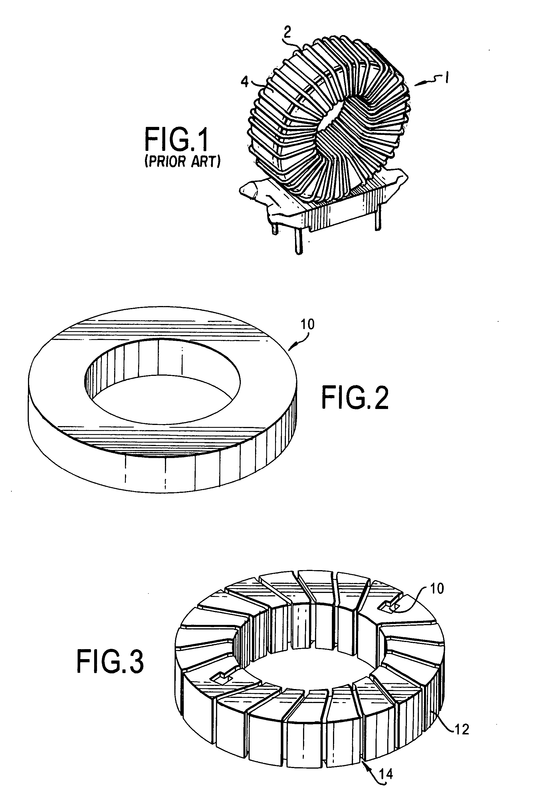 Magnetic toroid connector