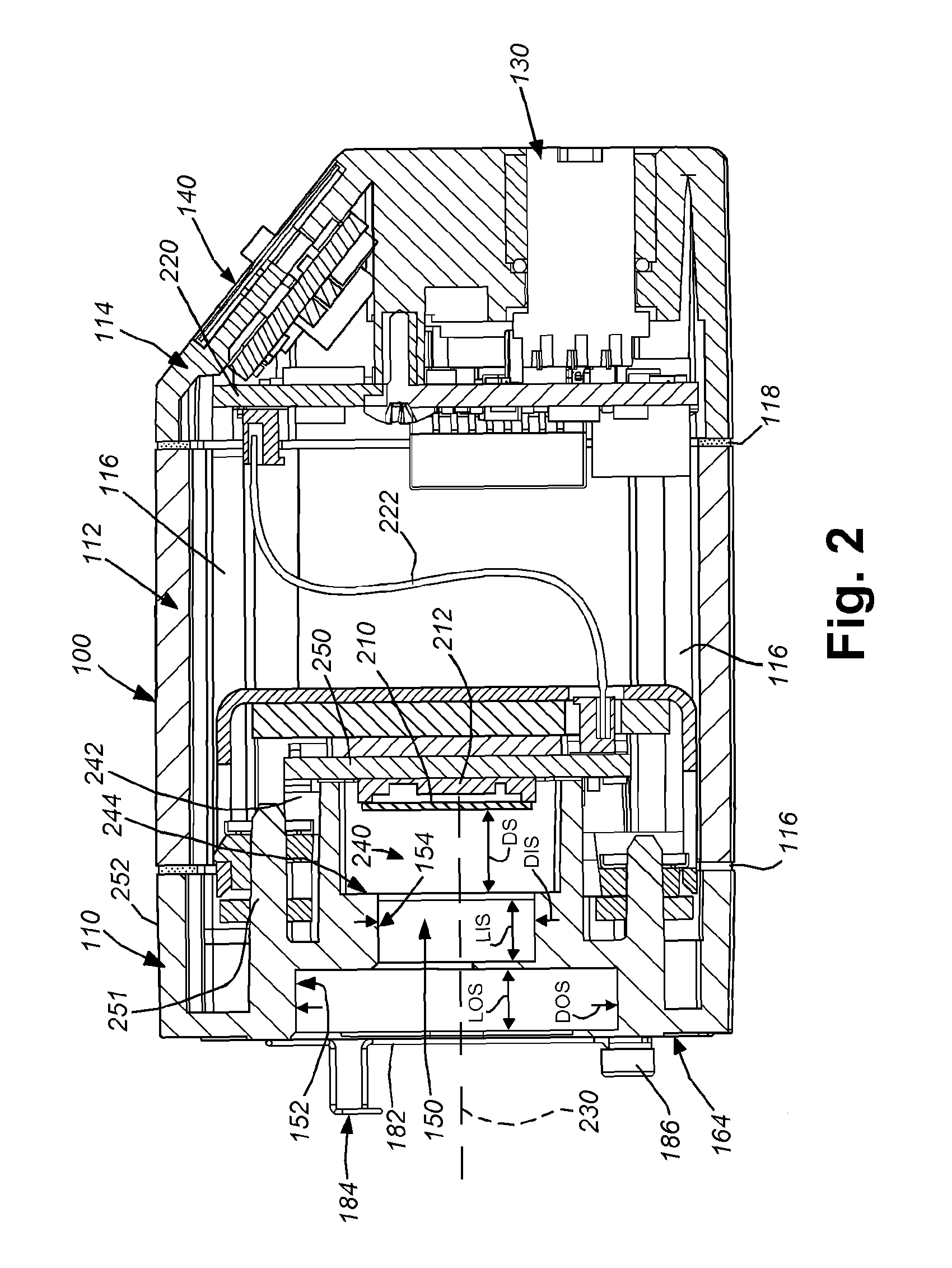 Vision system camera with mount for multiple lens types