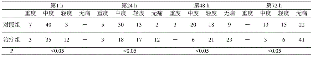 Externally used traditional Chinese medicine (TCM) composition for relieving pains and preparation method thereof