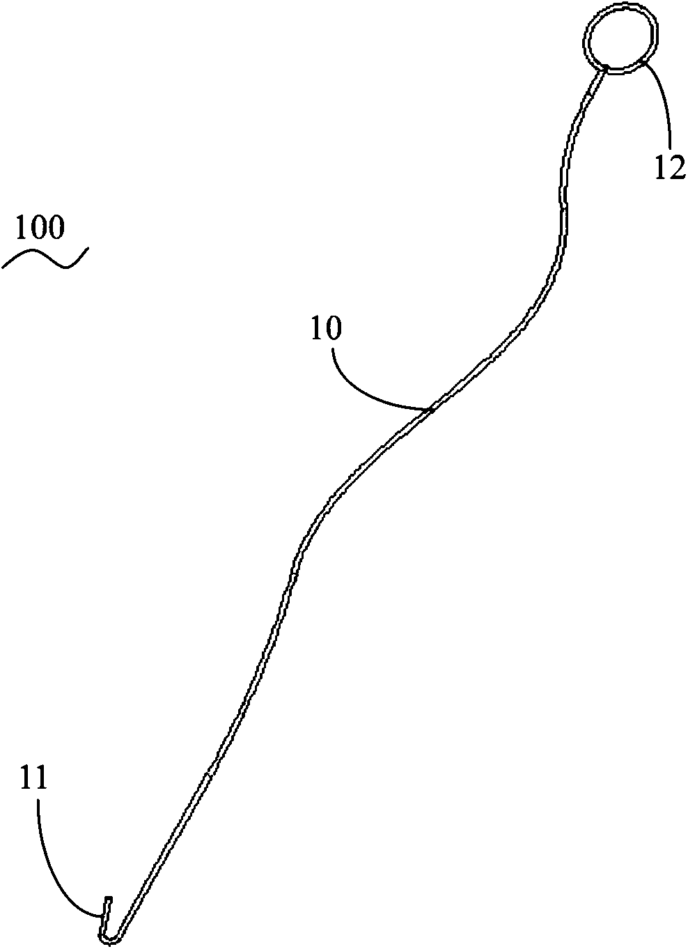 Electrode wire threading device