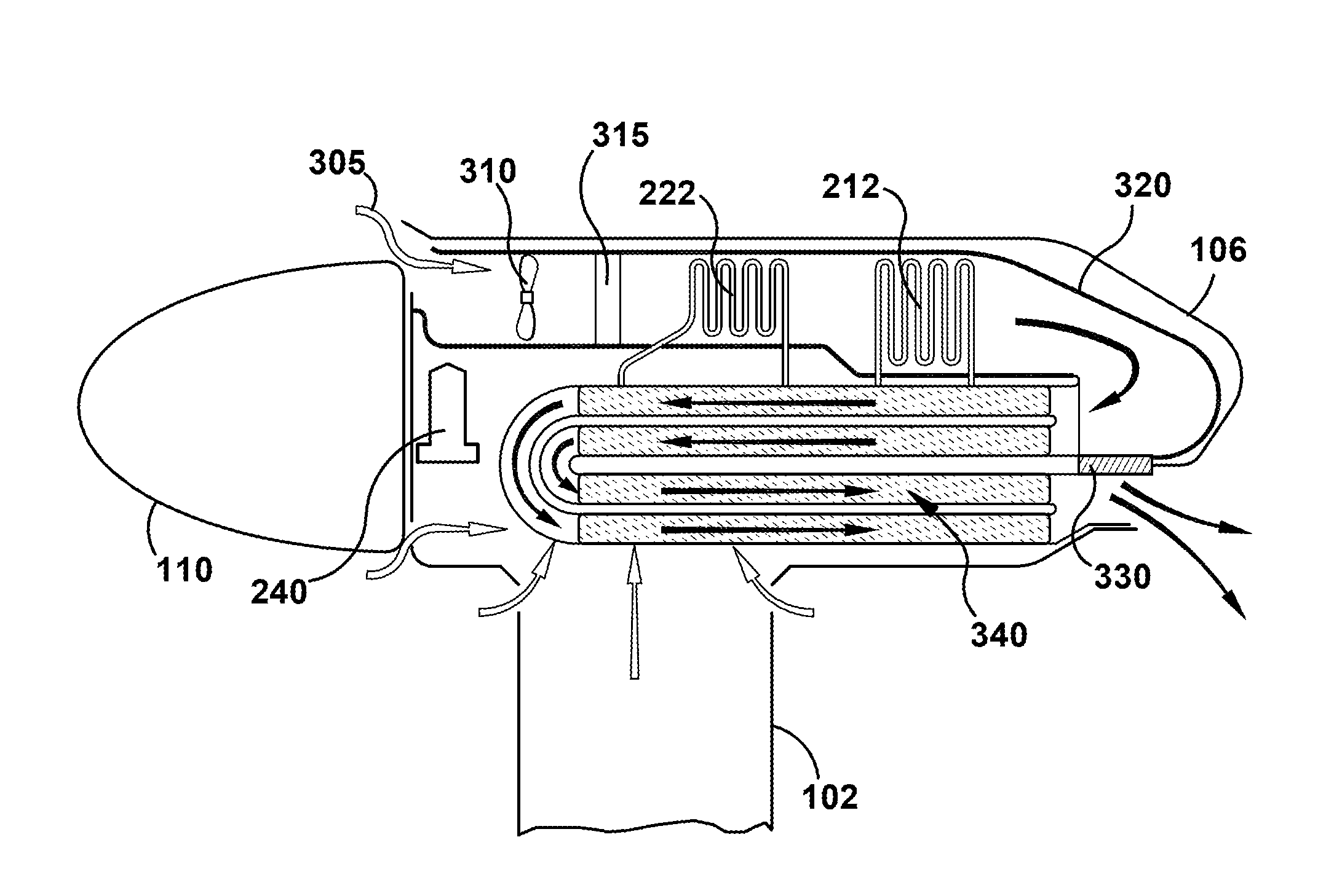 System for heating and cooling wind turbine components