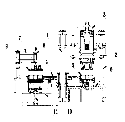Rotary multiple-station forming machine for grinding wheel