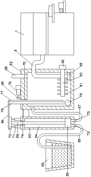 Industrial wastewater treatment device