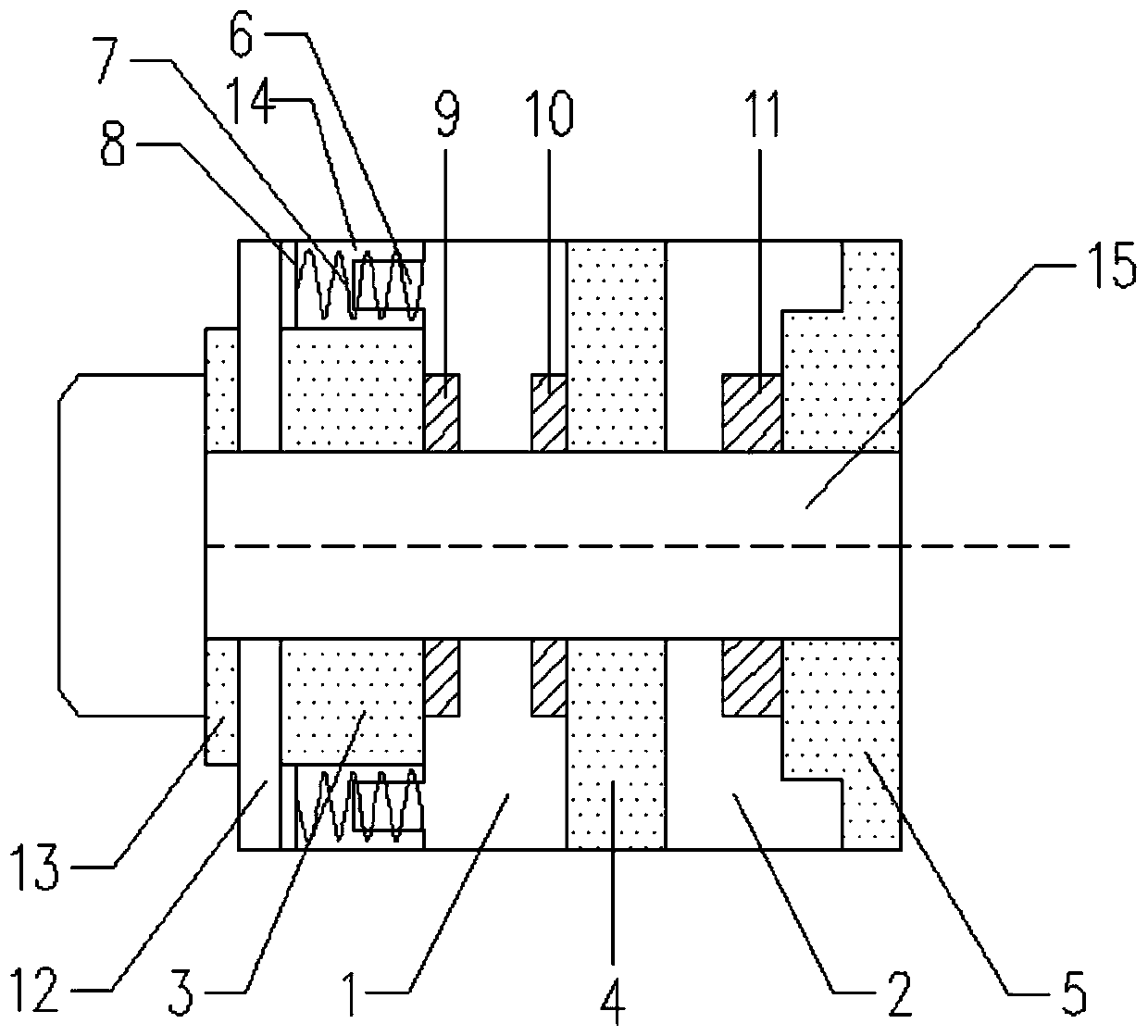 A vibration-absorbing and energy-dissipating device for shield tunnel bolt joints