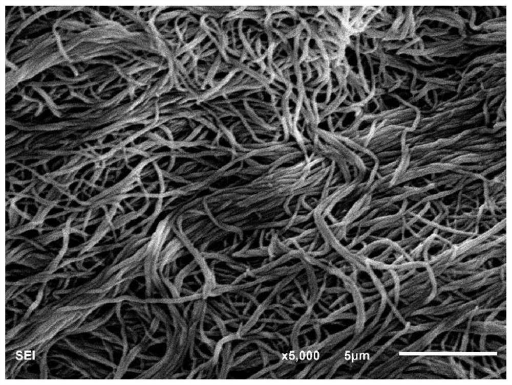 A kind of preparation method of nanofiber non-woven fabric