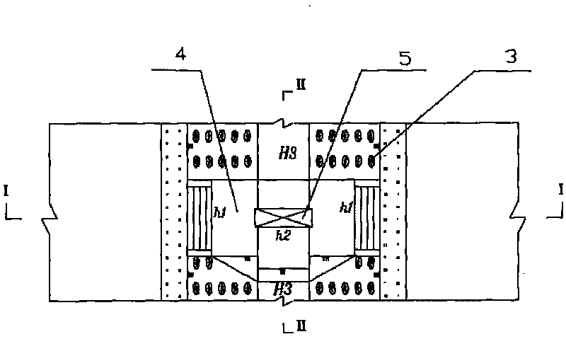 Method for designing ecological pollution reducing drainage channel