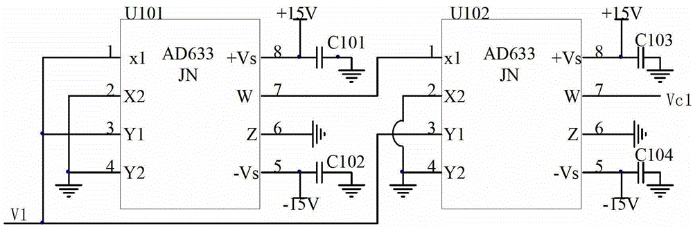 Weak signal detection circuit based on chaotic oscillator