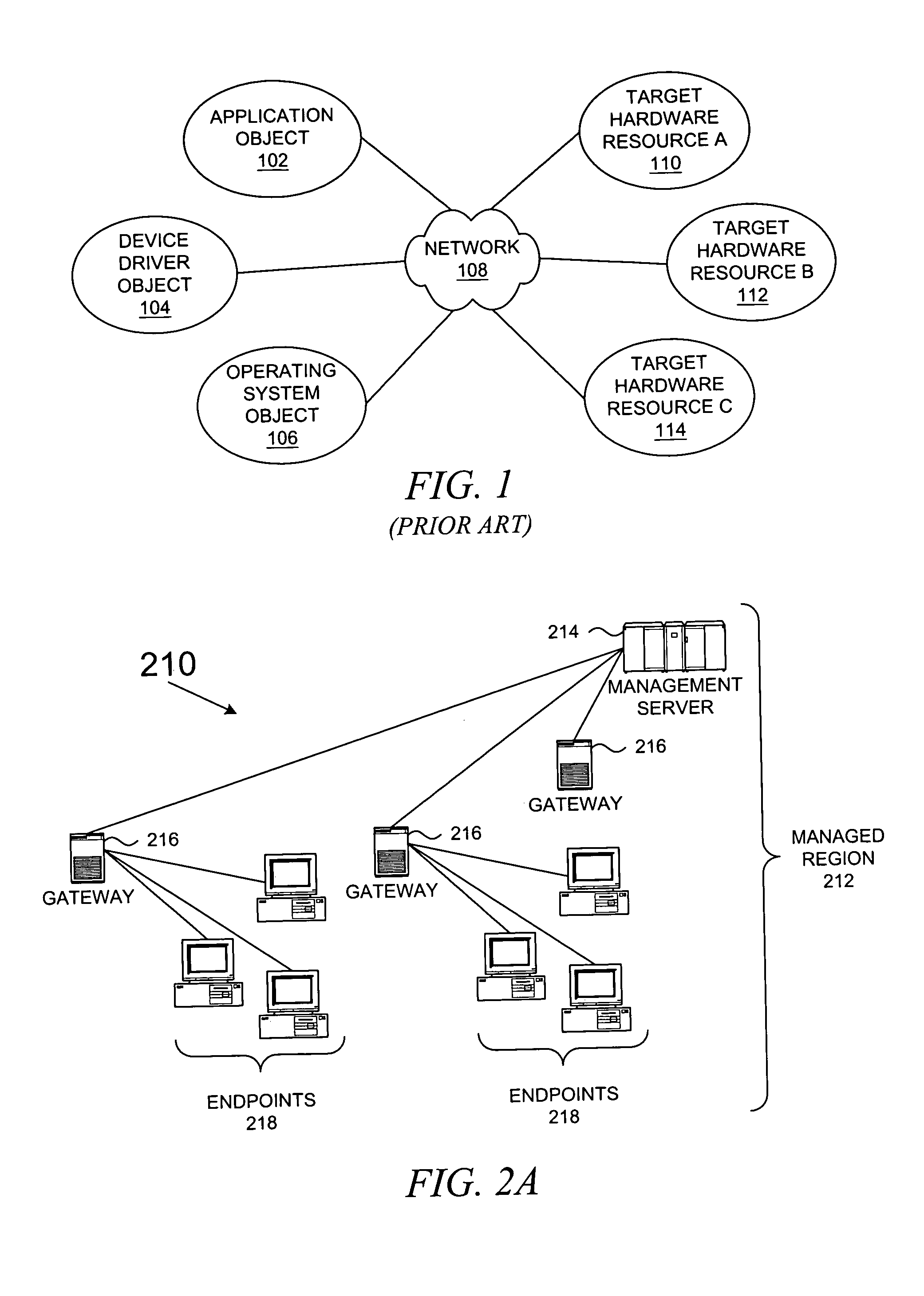 Method and system for network management with backup status gathering