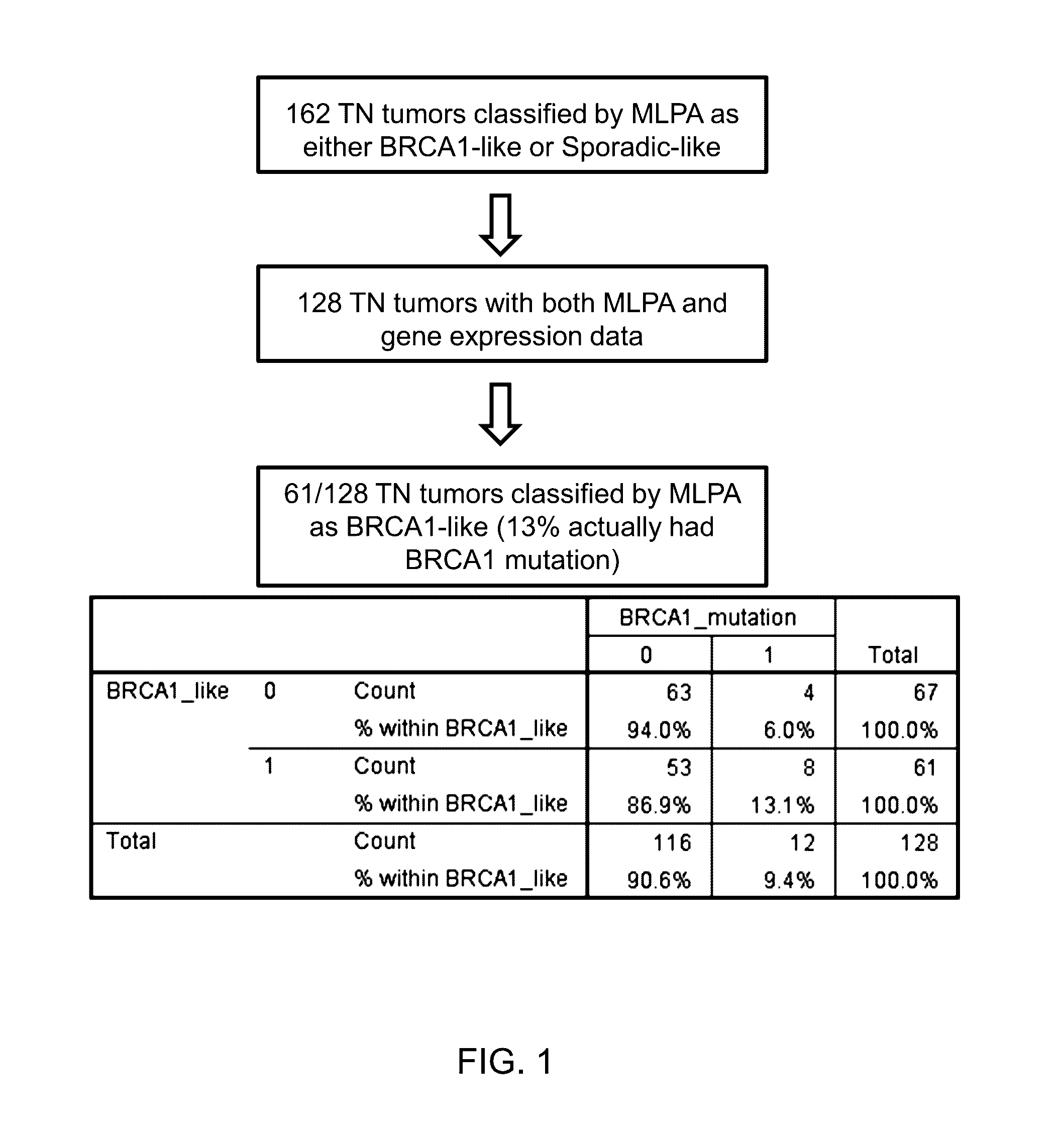 Methods for Molecular Classification of BRCA-Like Breast and/or Ovarian Cancer