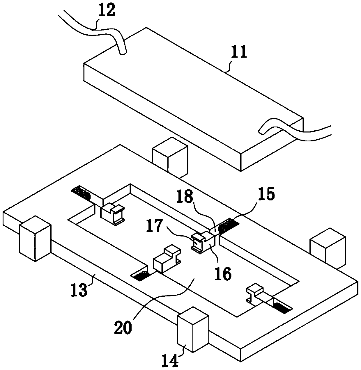 Semiconductor packaging mold and packaging technology thereof