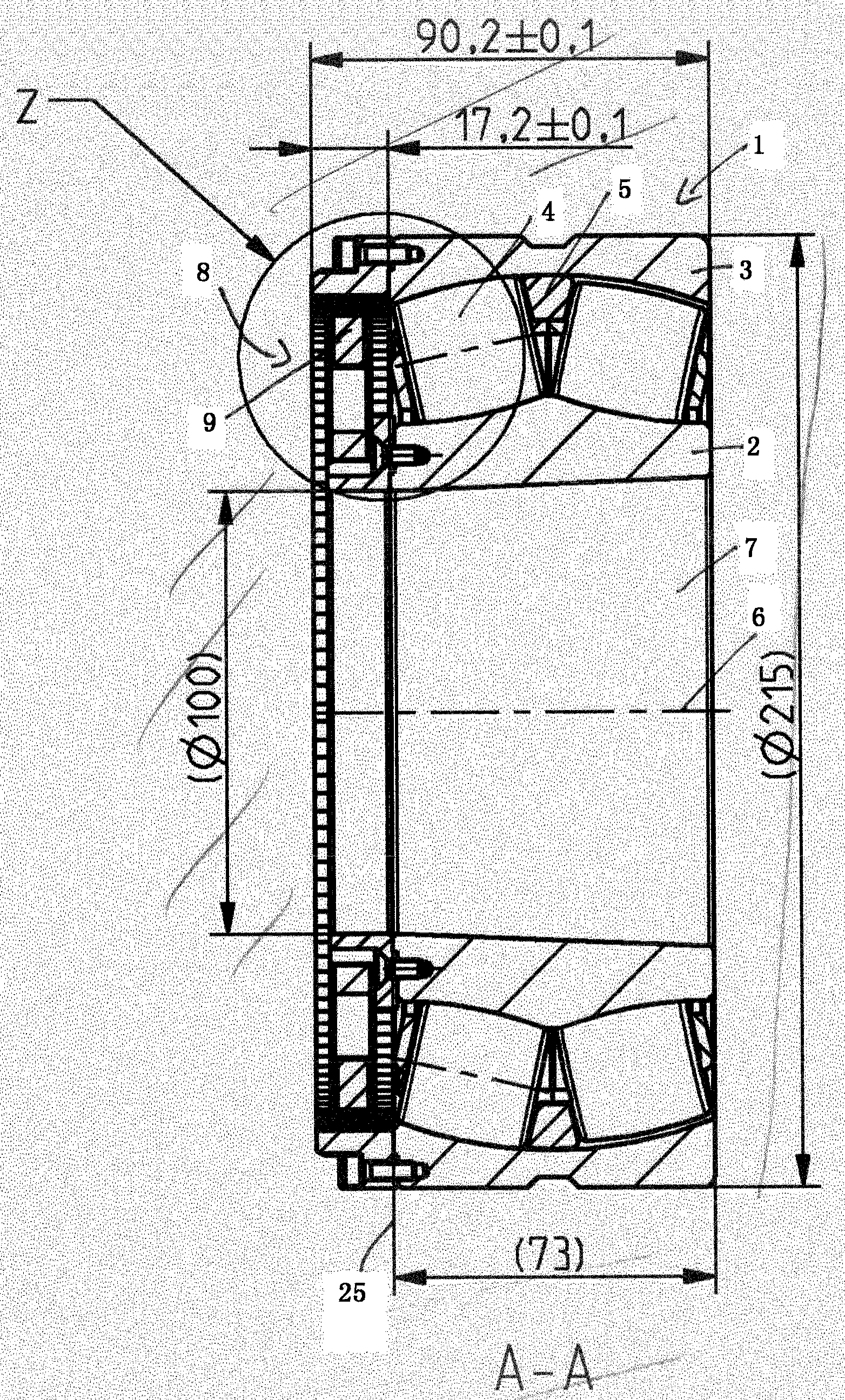 Bearing with an energy production unit, in particular self-aligning roller bearing for the mounting of a roller