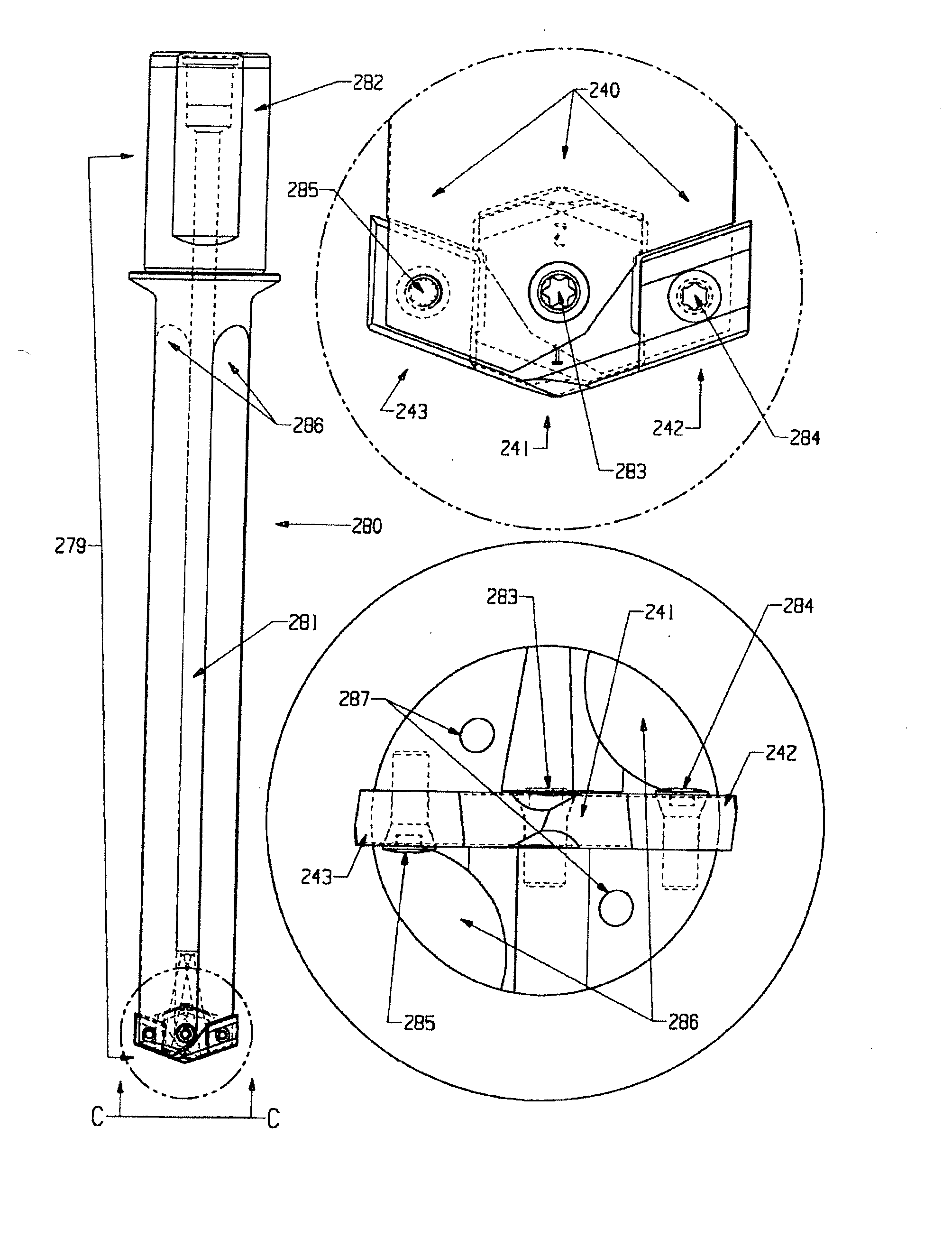 Multi-Piece Drill Head and Drill Including the Same