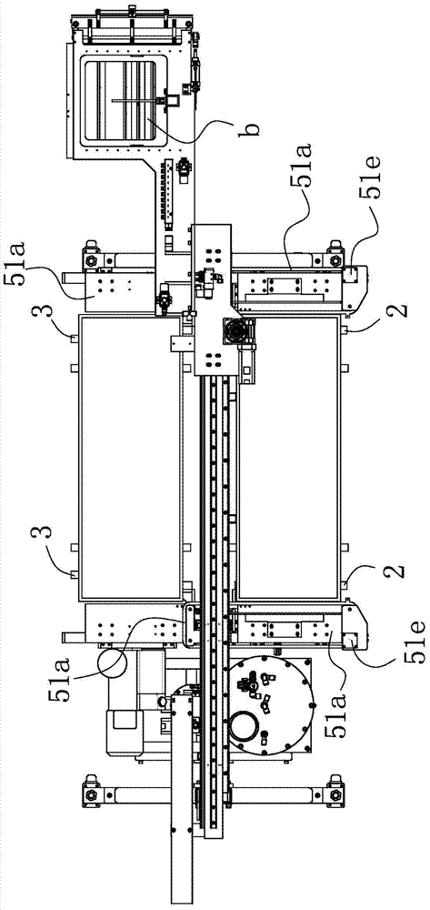 Blank conveying mechanism of automatic blank fetching equipment