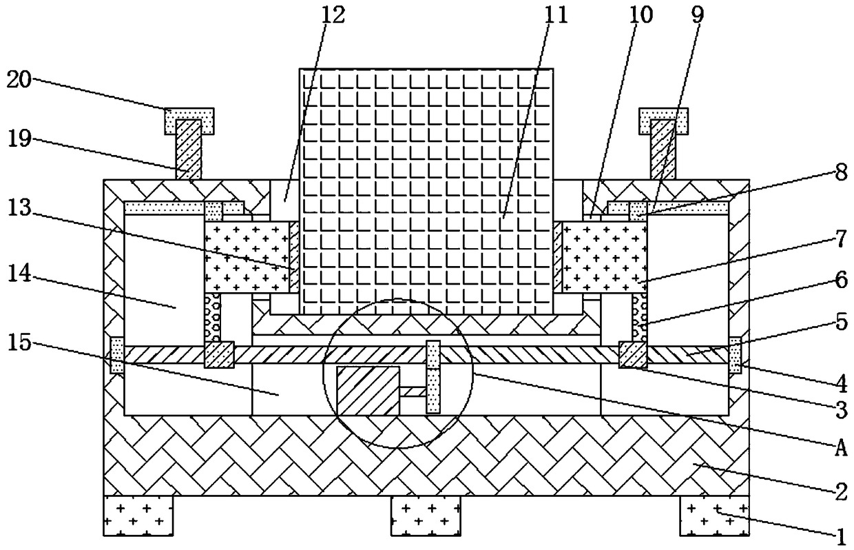 Supporting device for spinning-silk-thread bundling