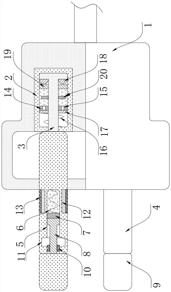 Safety anti-loosening plug