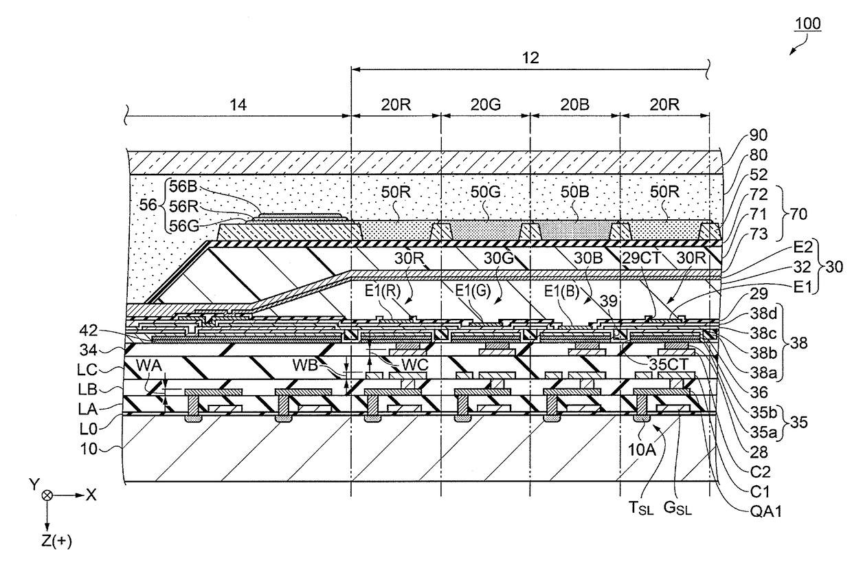 Electro-optic device and electronic apparatus