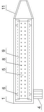 Belt chip cleaning device