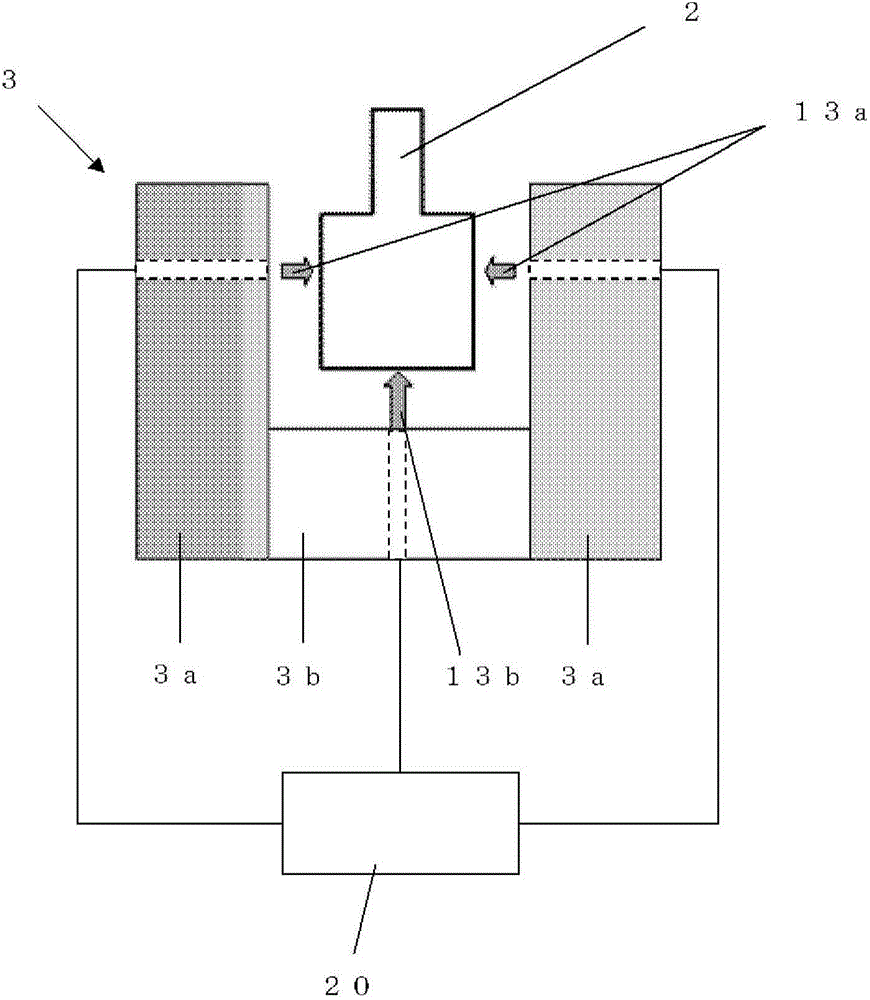 Double-headed grinding device and method for double-headed grinding of workpieces