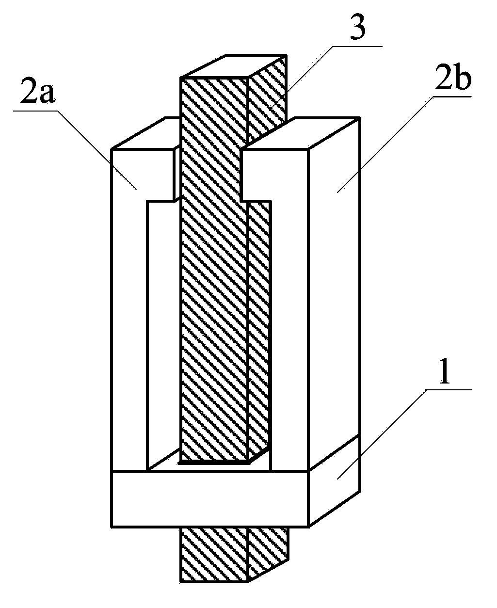 Double-end clamping piezoelectric motor for utilizing opposite-direction rubs to reduce friction force and control method