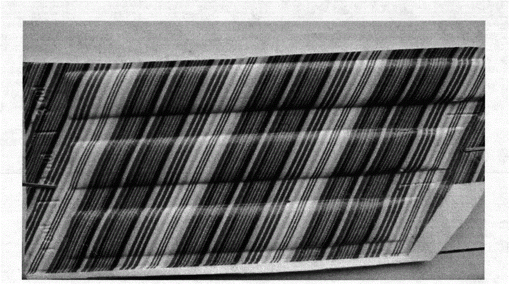 Method for processing digital color printing shoe material