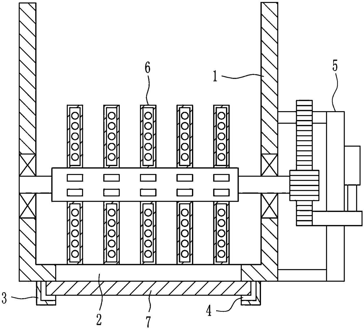 An electronic information degaussing device