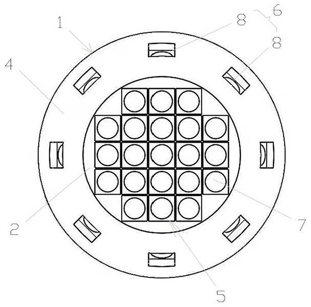 Light torpedo acoustic guiding device and method