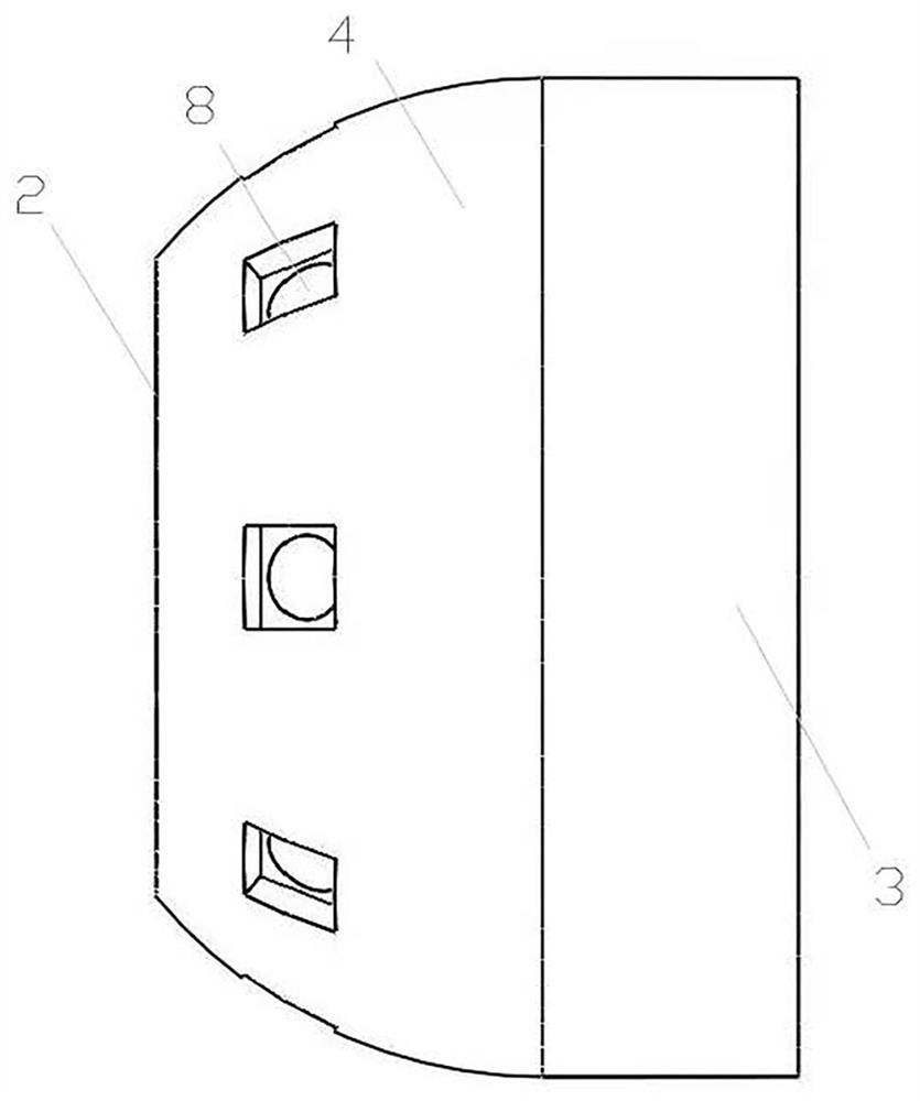 Light torpedo acoustic guiding device and method