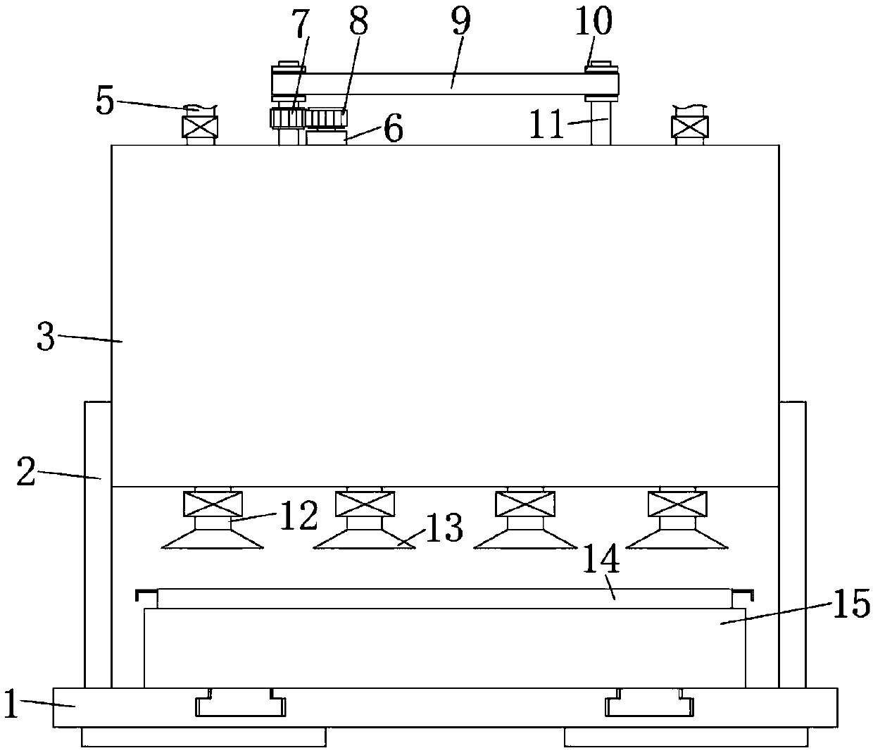 Preparation method and preparation equipment of shell powder artistic coating material capable of removing formaldehyde