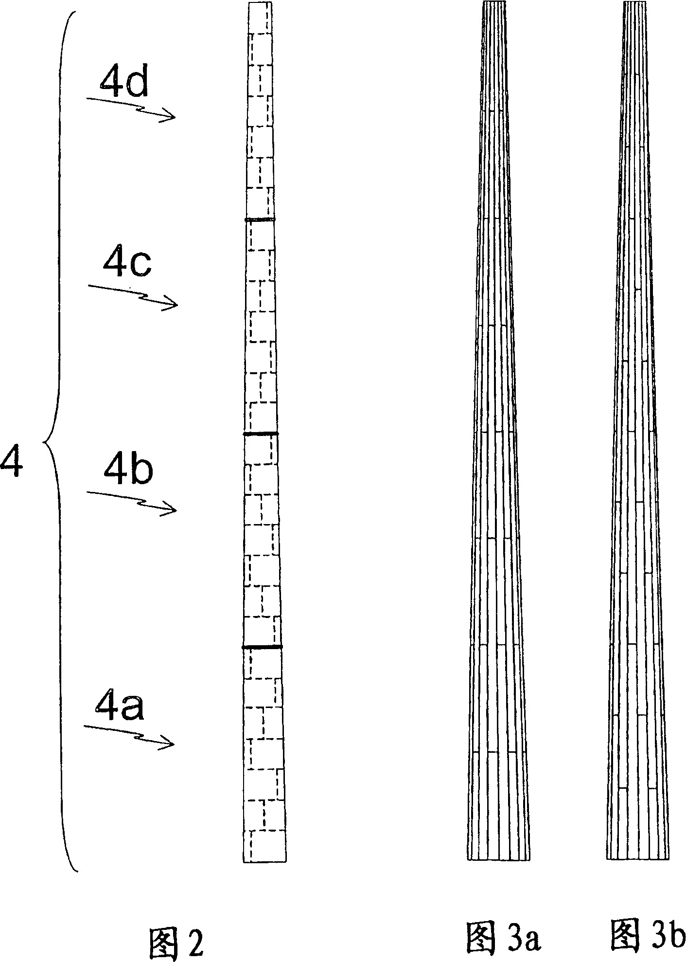 Tower for a wind turbine, prefabricated metal wall part for use in tower for a wind turbine and method for constructing a tower for a wind turbine